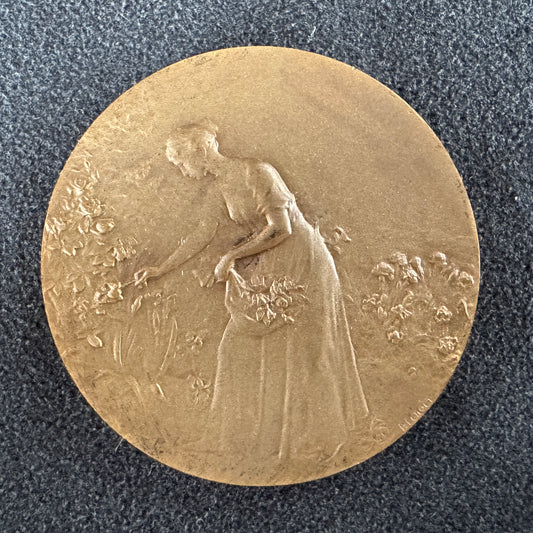 Médaille ancienne en bronze « comice agricole de Montargis »