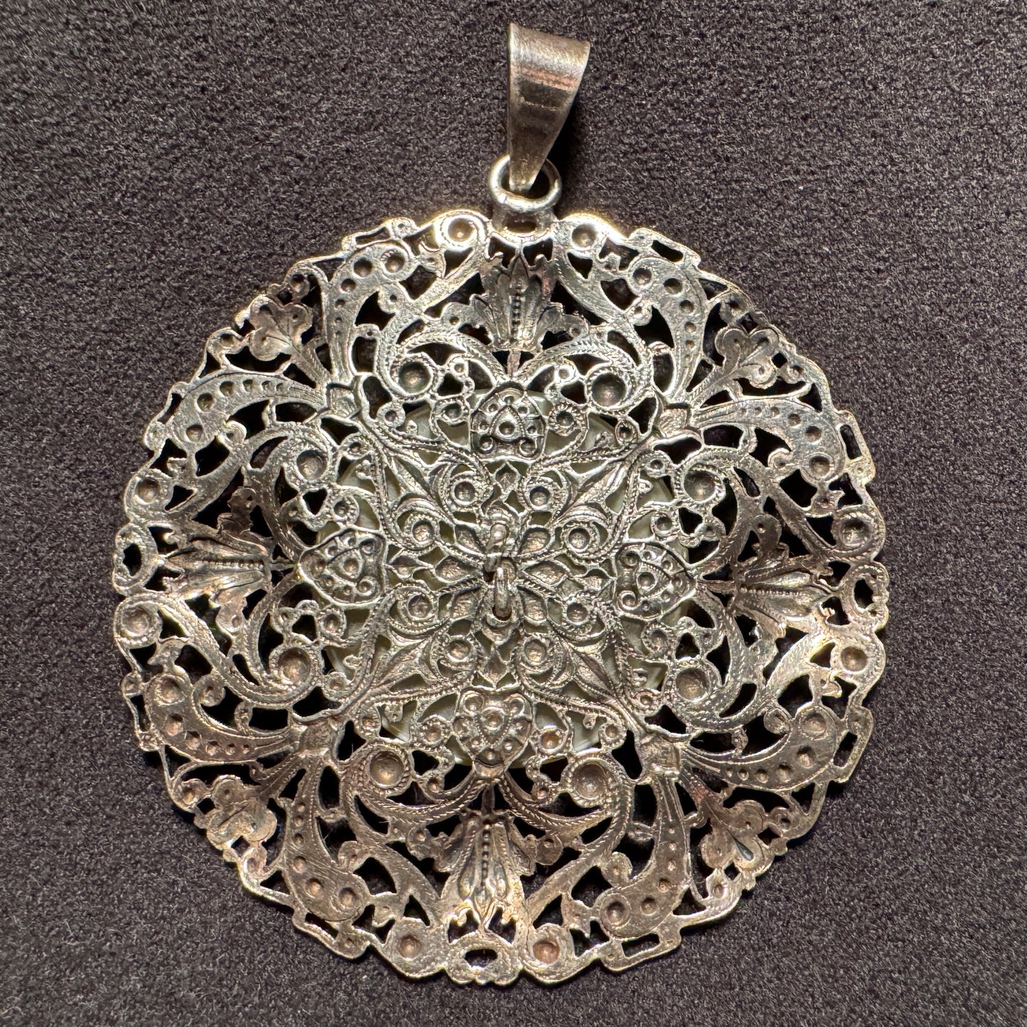 Pendentif Ancien grande taille - « armoiries de Bretagne »