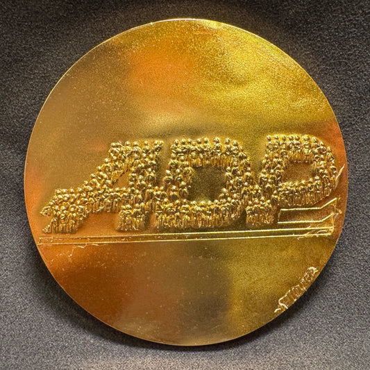 Médaille artistique en bronze « aéroport de Paris » - par Pasquier