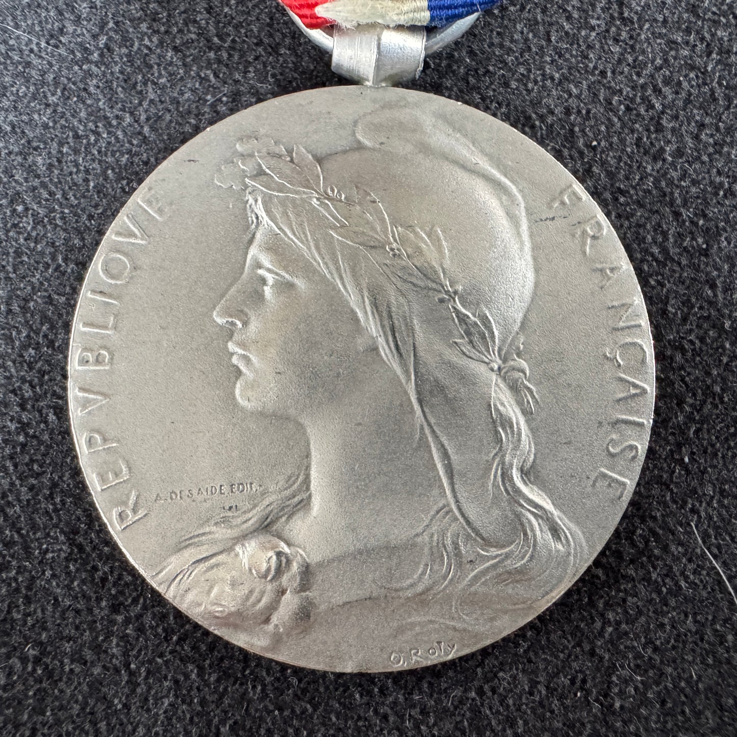 Medaille ancienne en argent  - CHEMIN DE FER 1921