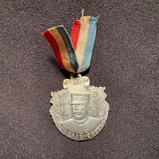 Médaille patriotique militaire 1914-1915 « général Joffre - canon de 75 »