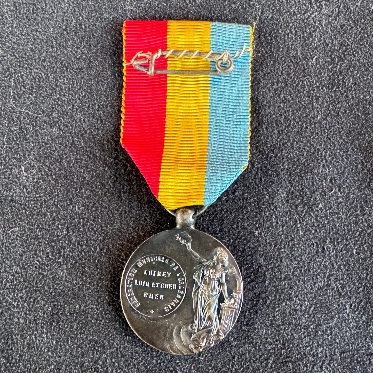 Medaille ancienne - fédération musicale de l’Orléanais