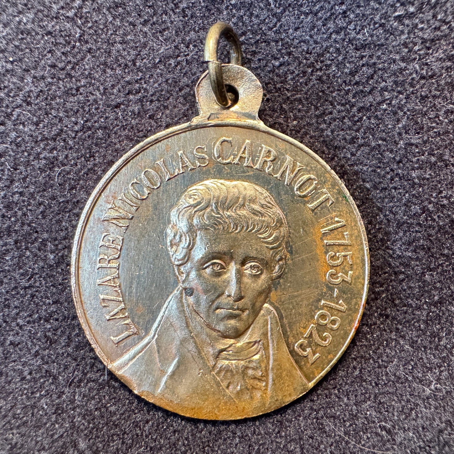 Médaille ancienne en bronze « souvenir du 14 juillet 1895 - Bar de Ménilmontant »