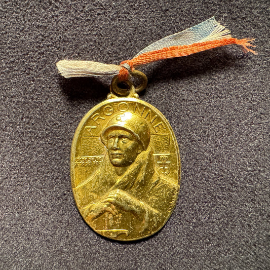 Médaille patriotique militaire par Becker - « bataille de l’ Argonne »