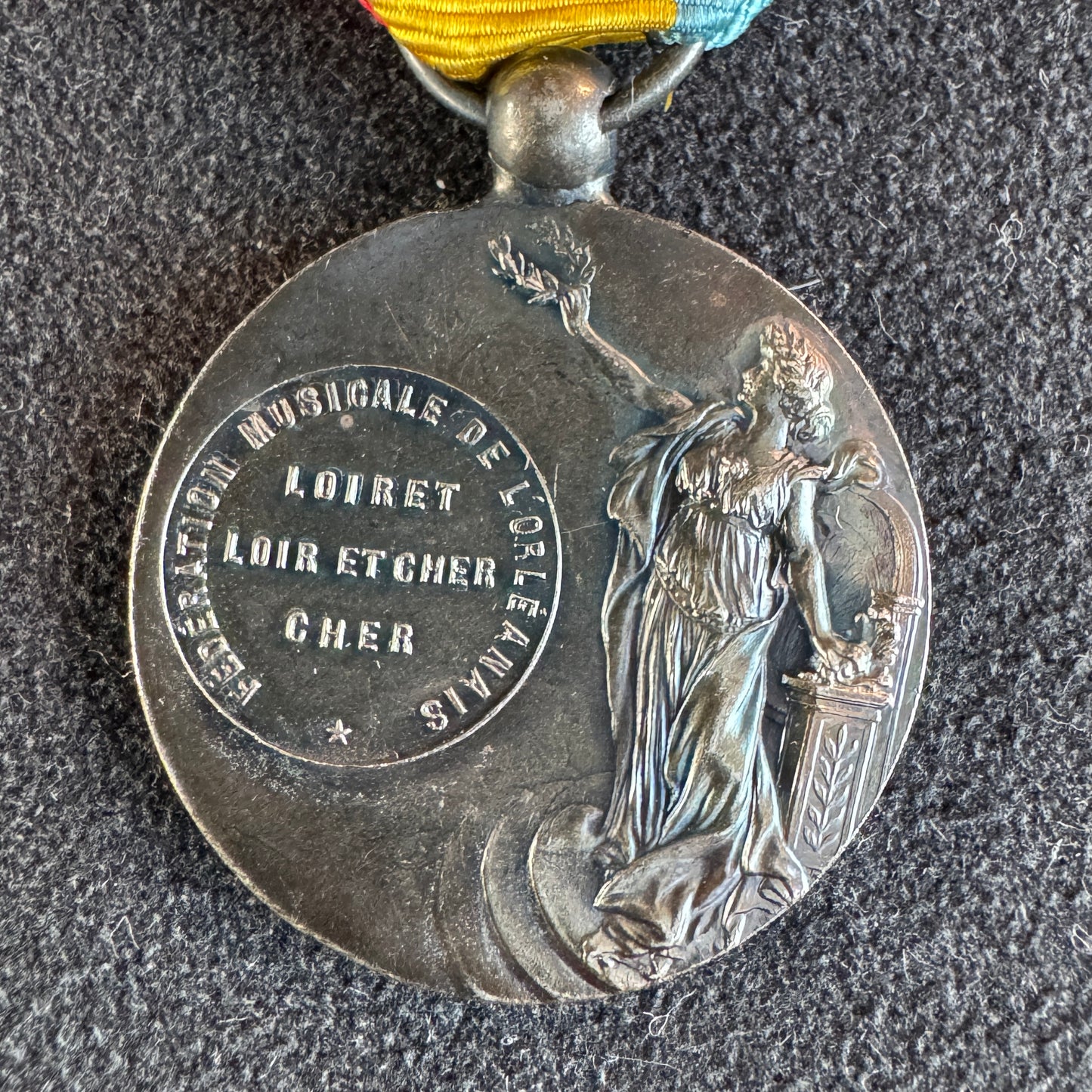 Medaille ancienne - fédération musicale de l’Orléanais