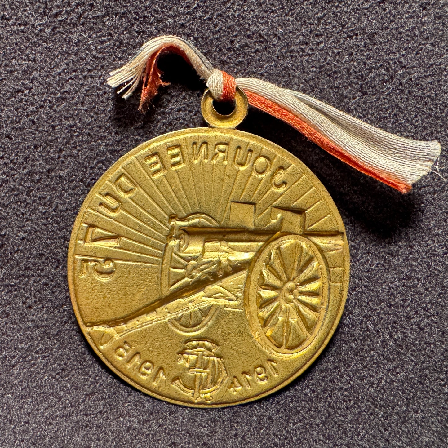 Médaille patriotique militaire 1914-1915 « journée du canon de 75 »