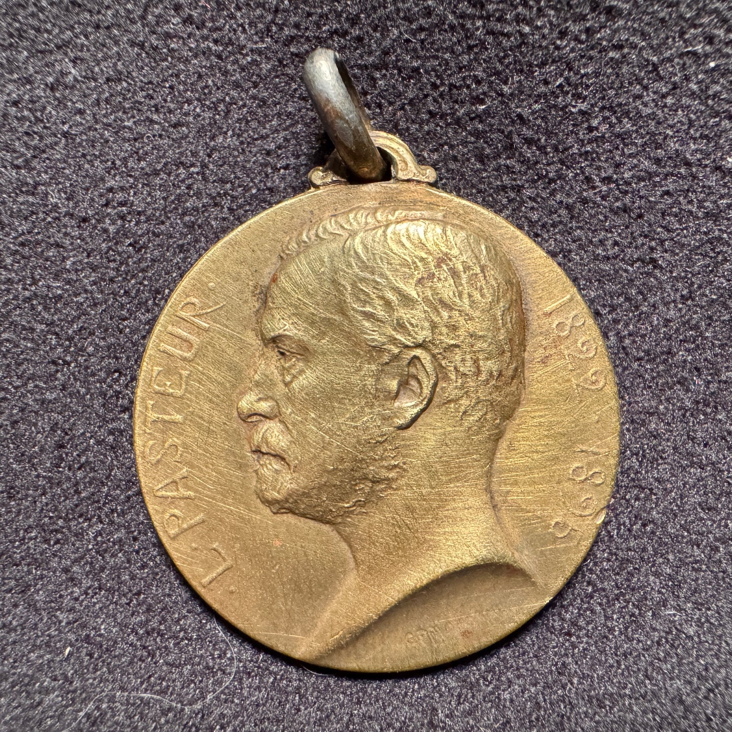 Médaille ancienne « centenaire de la mort de Louis Pasteur »