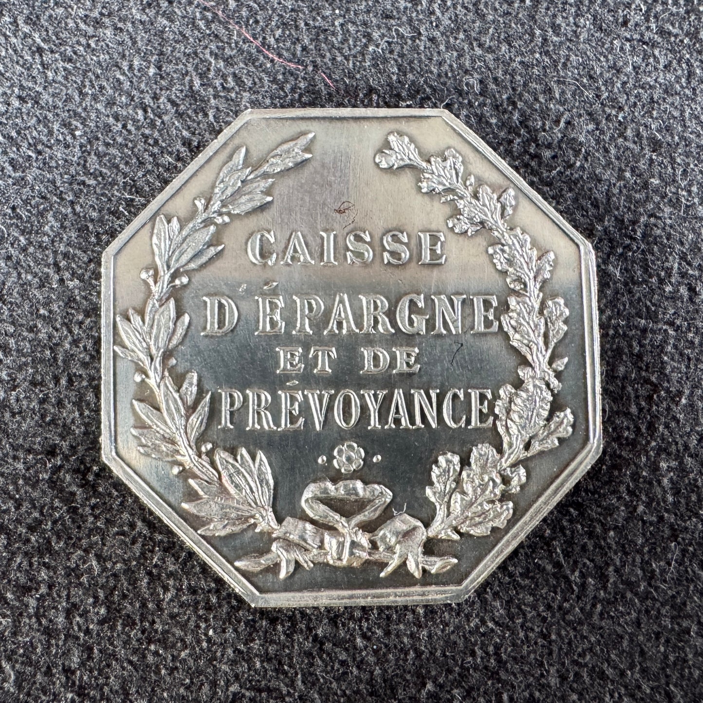 Jeton ancien en argent - Caisse d’Epargne de VENDOME